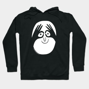 Raymond en blanc Hoodie